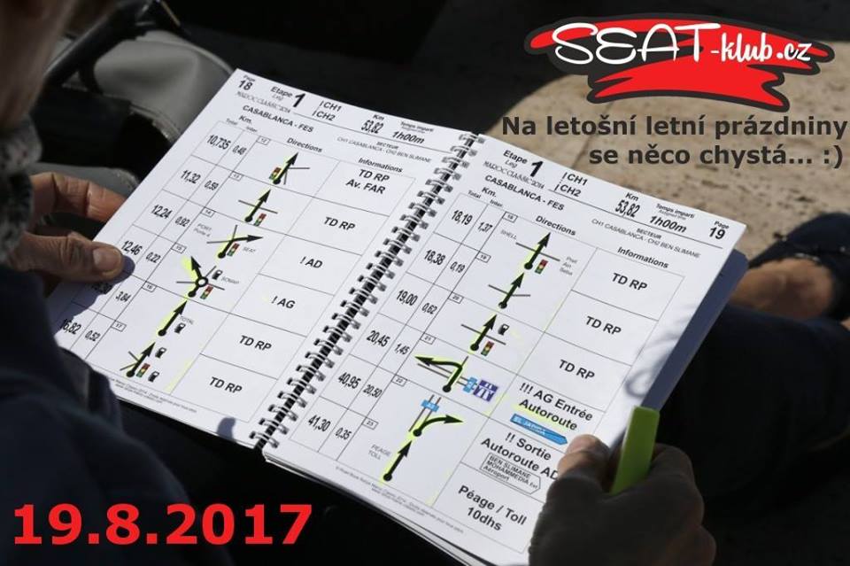 19. 8. 2017: Setinová rally se SEAT KLUBem - fotografie